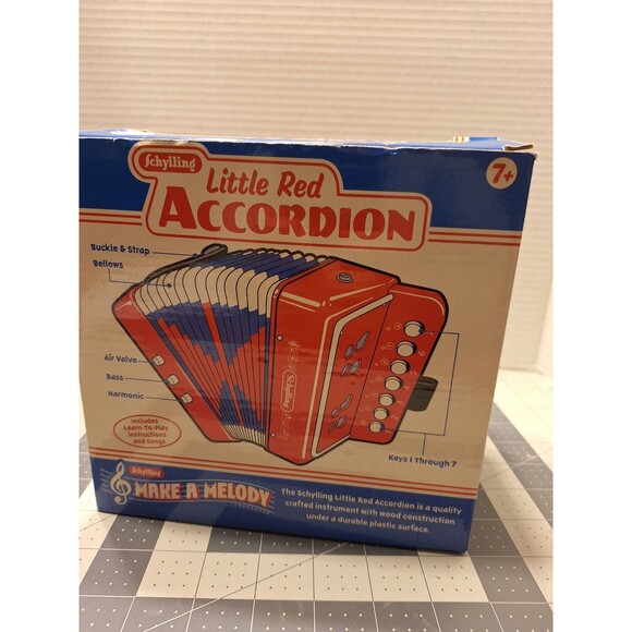 Schylling Little Red Accordian Make a Melody - Picture 3 of 12